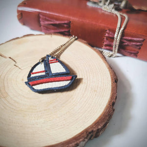 Sail Boat Pendant - The Small Treasures