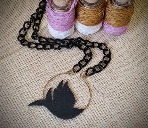 Bird Loop Pendant - The Small Treasures