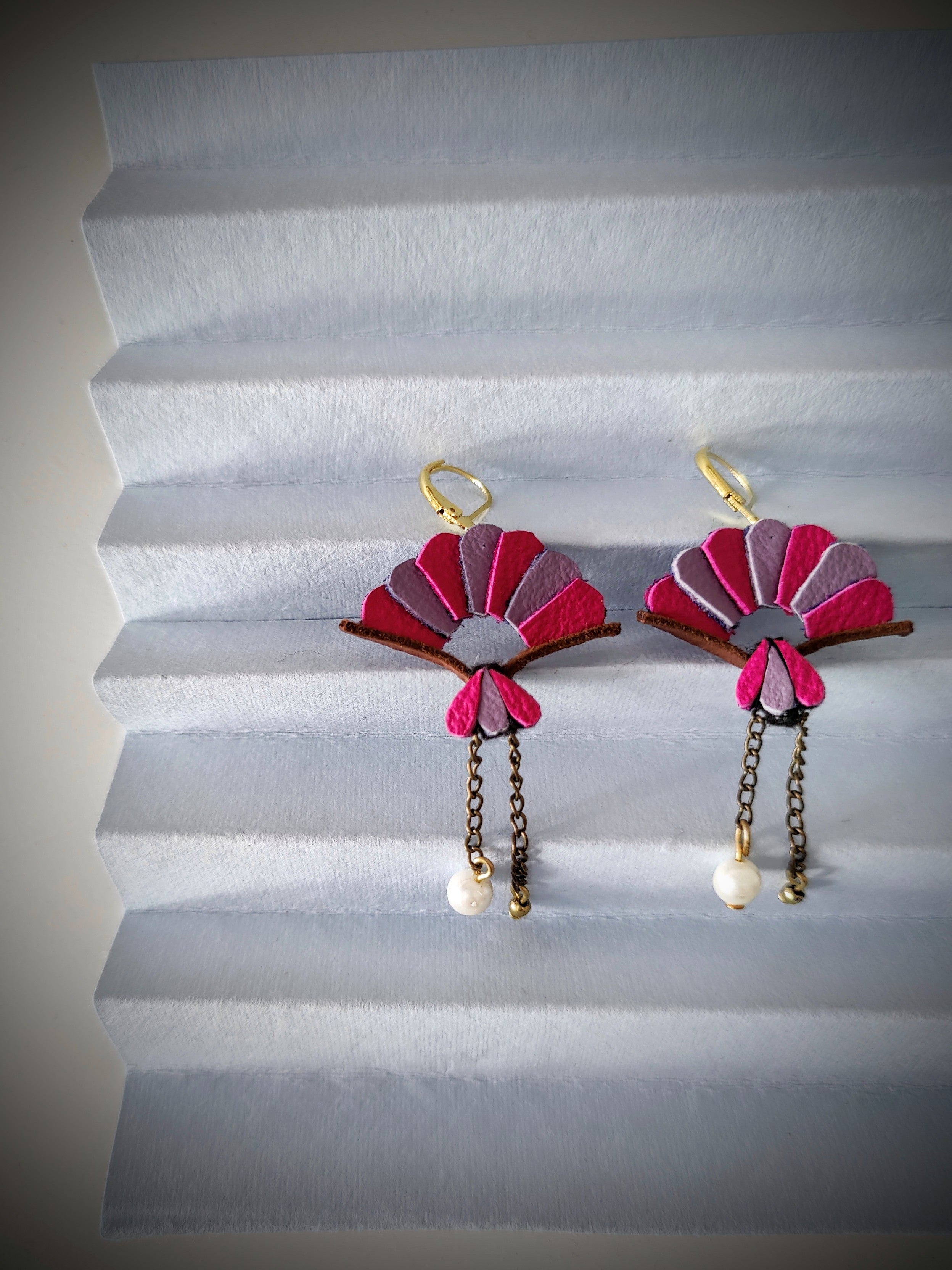 Sensu Fan Earrings